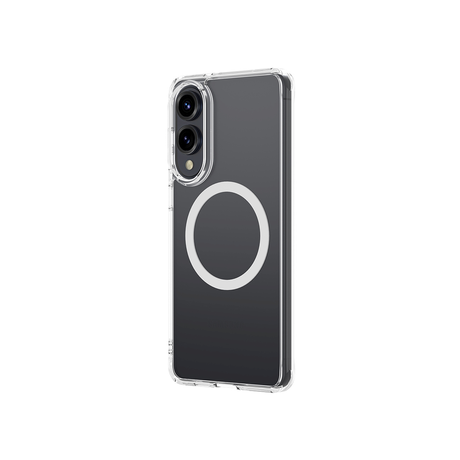 Silikoninis Dėklas "samsung Galaxy S25 Edge Minimal Mag Case" - Skaidrus
