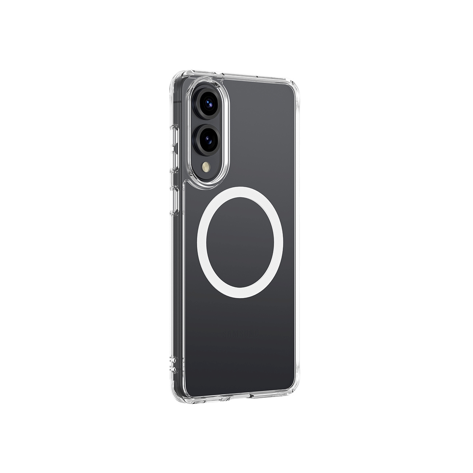 Silikoninis Dėklas "samsung Galaxy S25 Edge Minimal Mag Case" - Skaidrus