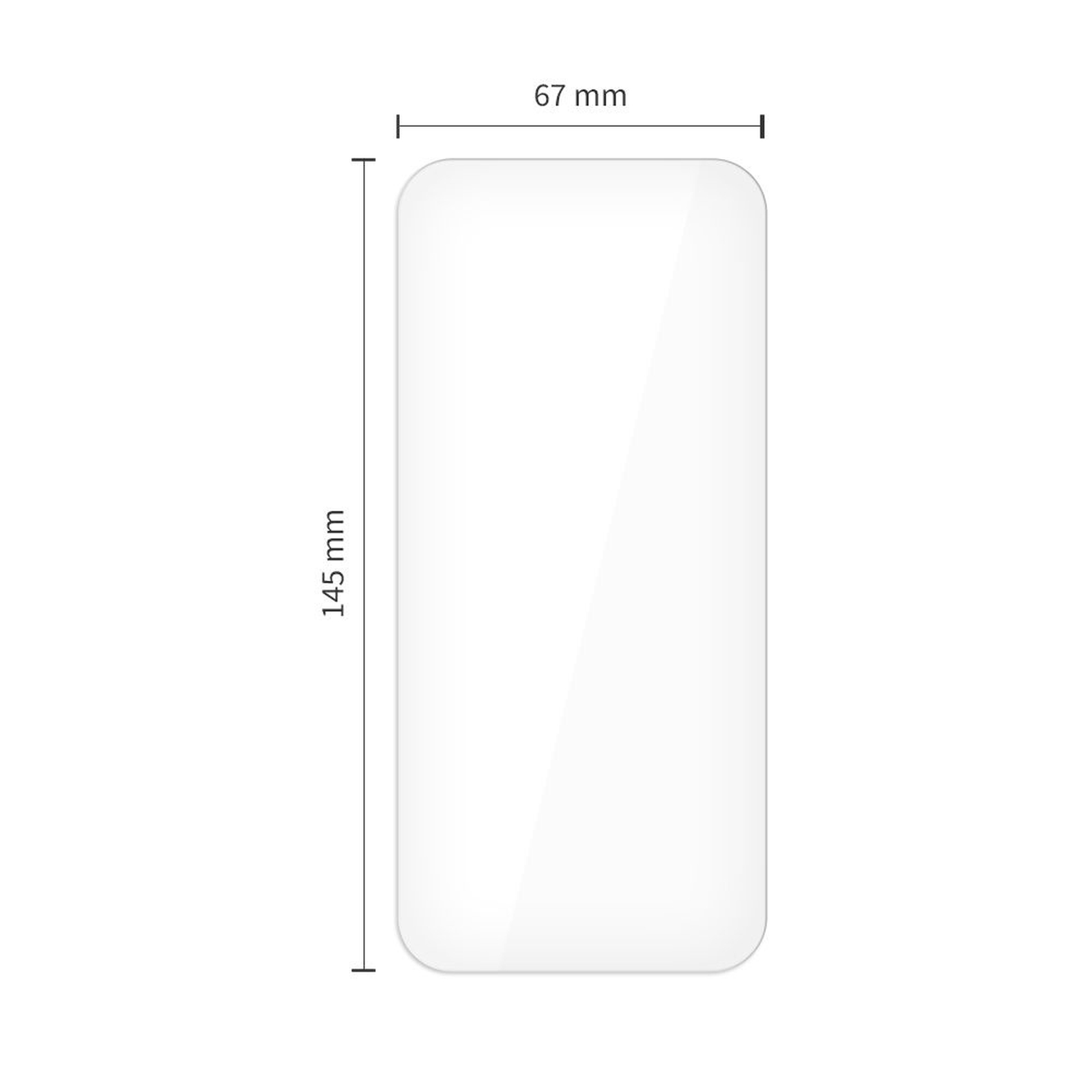 Grūdintas Stiklas, Skirtas "iphone 16 Pro / 17 / 17 Pro Glass Fit+", Skaidrus - 2 Vnt.