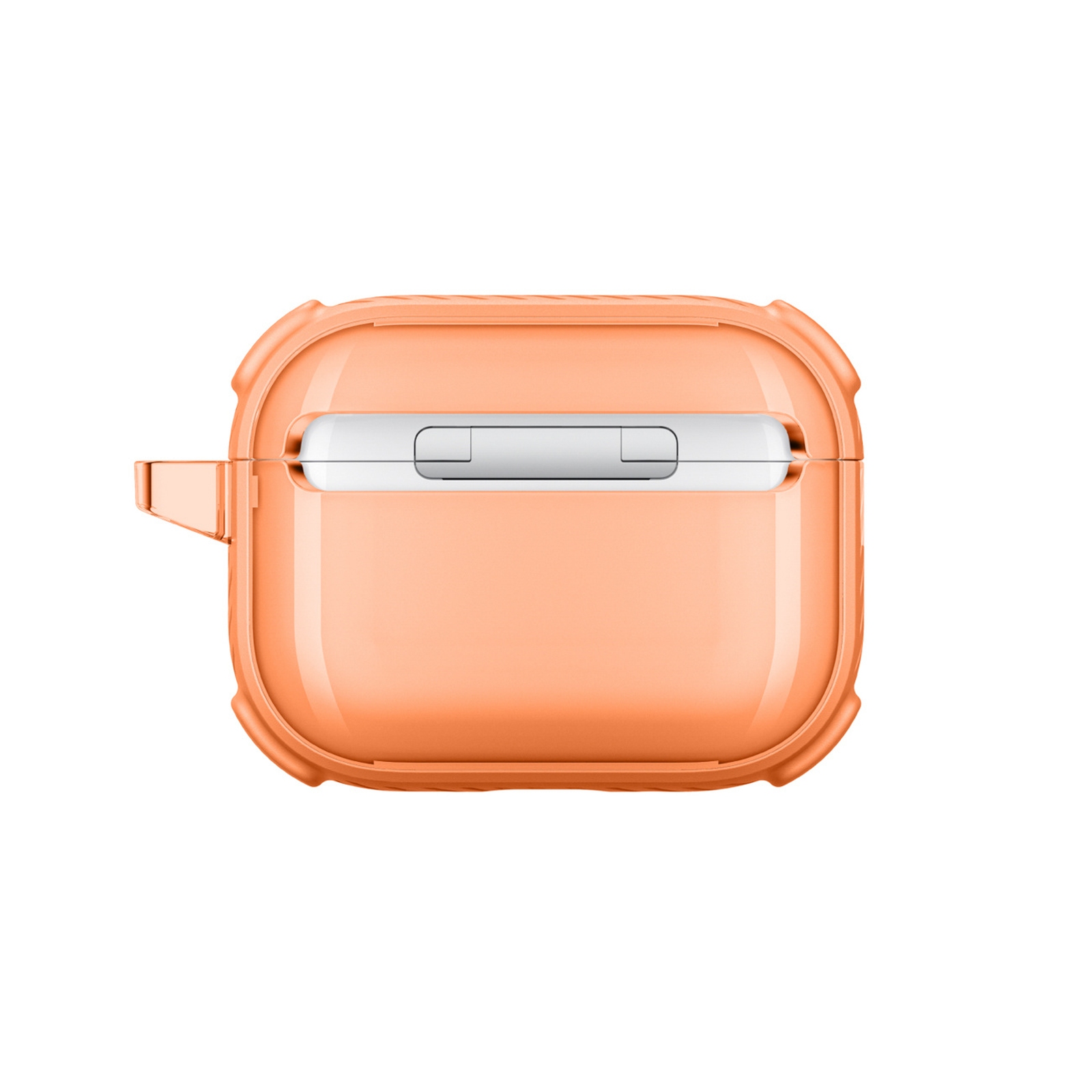 Apsauginis Dėklas "airpods Pro 3 Titan Pro Mag Case Clear - Oranžinis