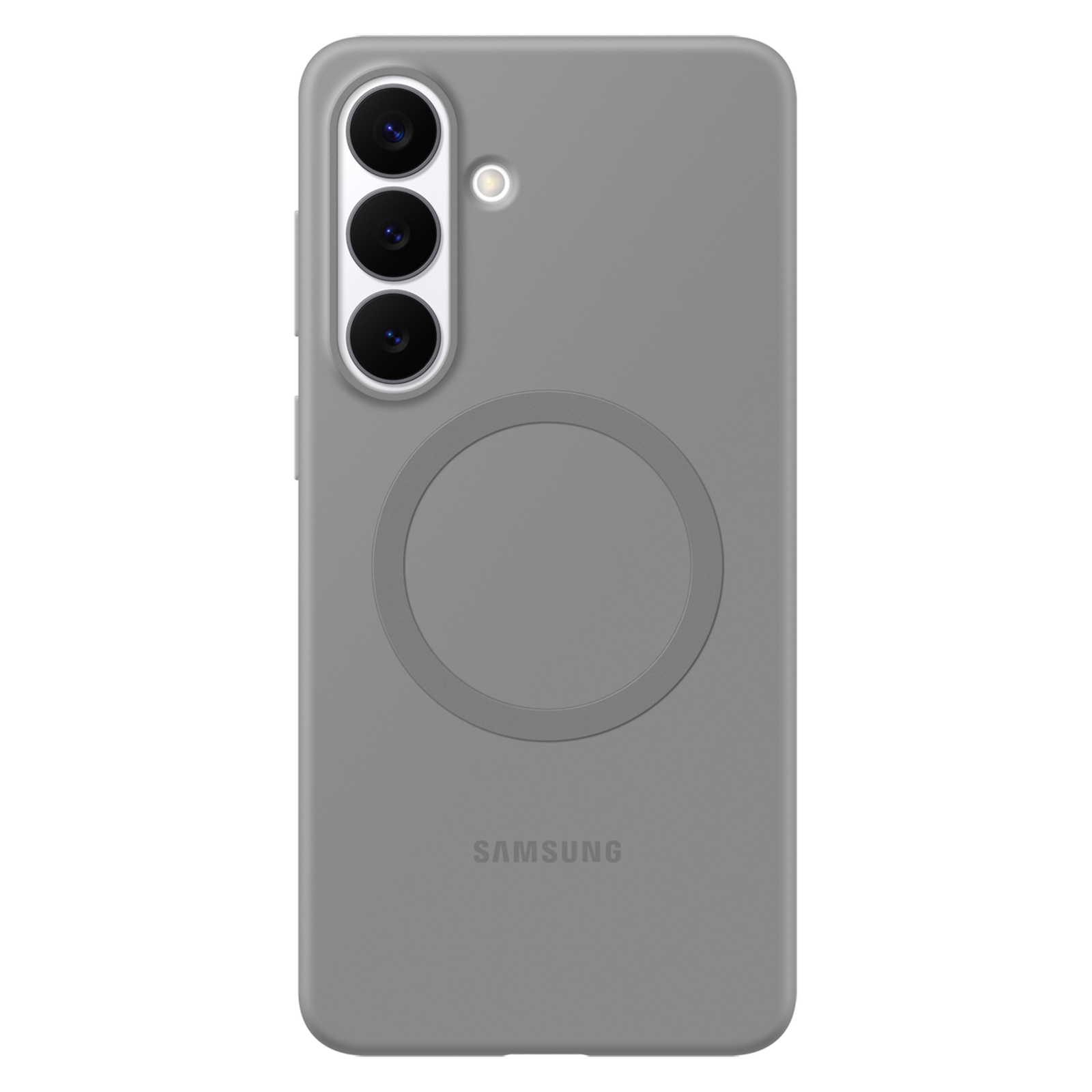 "samsung Galaxy S26+" Silikoninis Magnetinis Dėklas "magsafe" - Pilkas