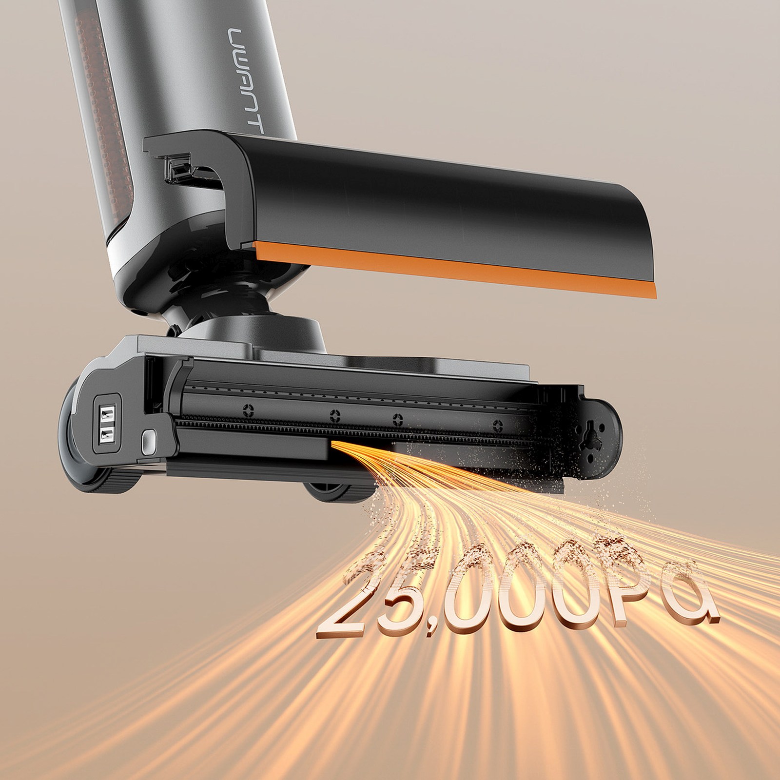 Stacionarus Dulkių Siurblys Su šluostės Funkcija Ir įkrovimo Stotele Uwant D800 Wet Dry 300w - Pilkas