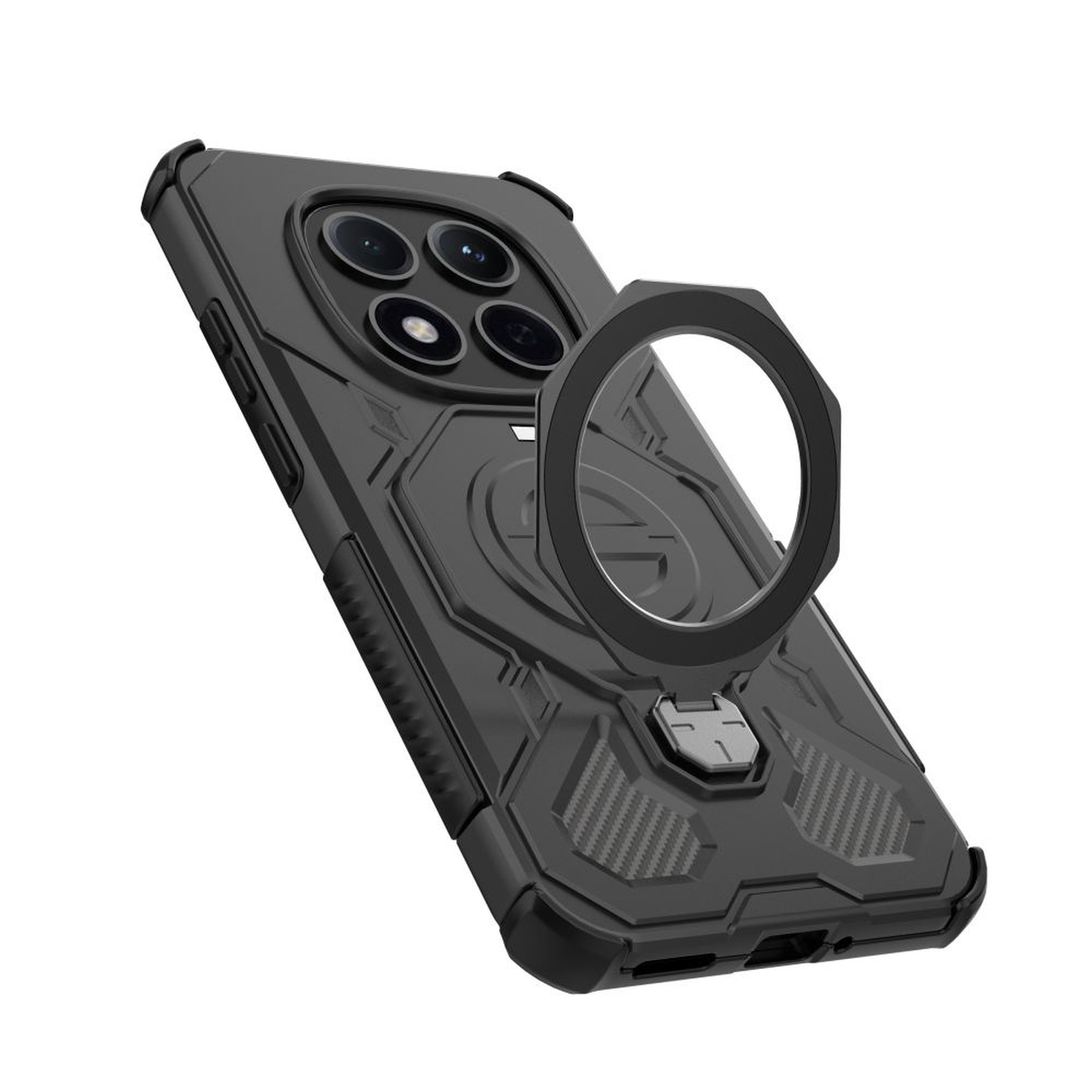 "xiaomi Redmi Note 15 Pro 5g Tacticstand Magsafe" Dėklas - Juodas