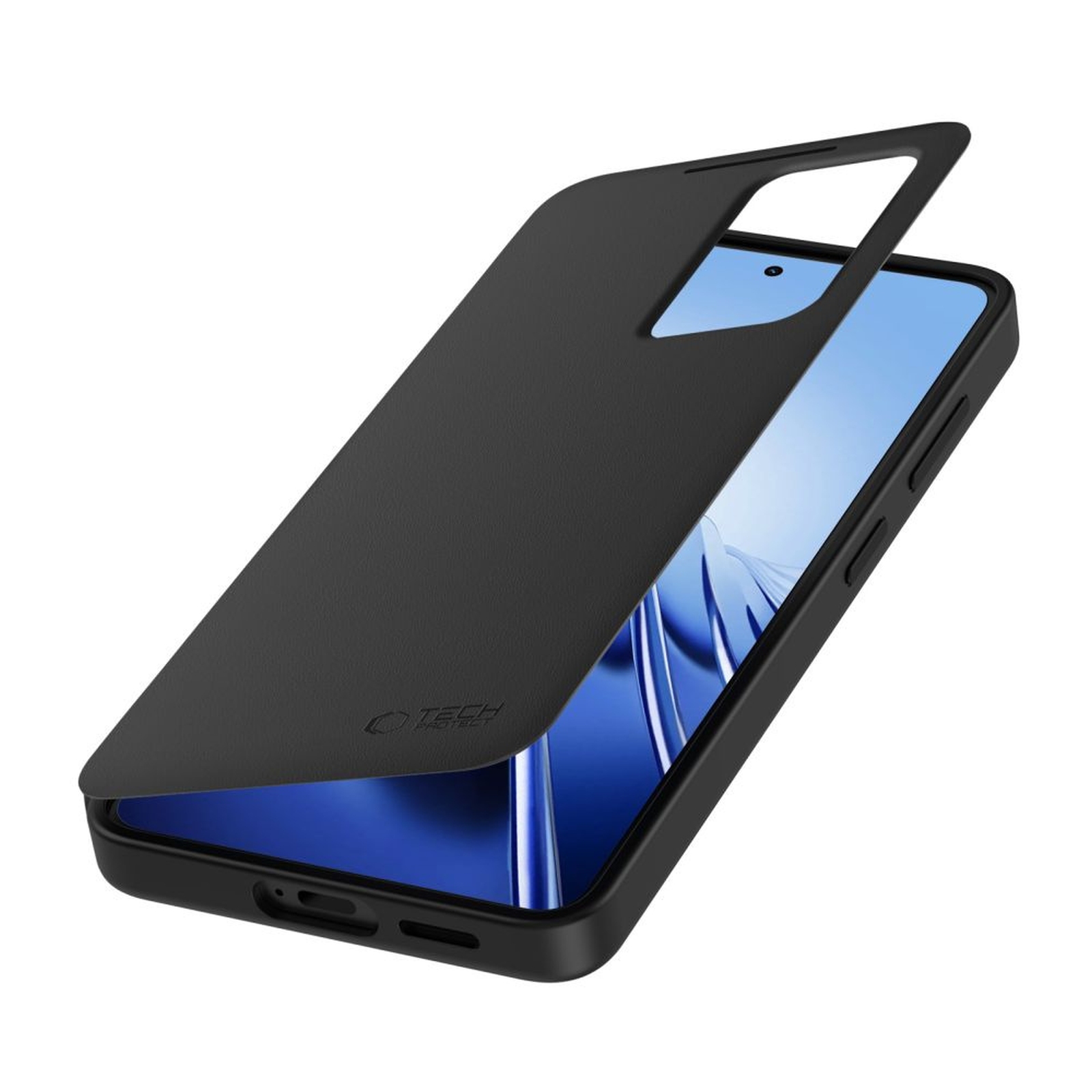 "samsung Galaxy S26" Dėklas Su "smart Wallet" Užrašų Kišenė - Juodas