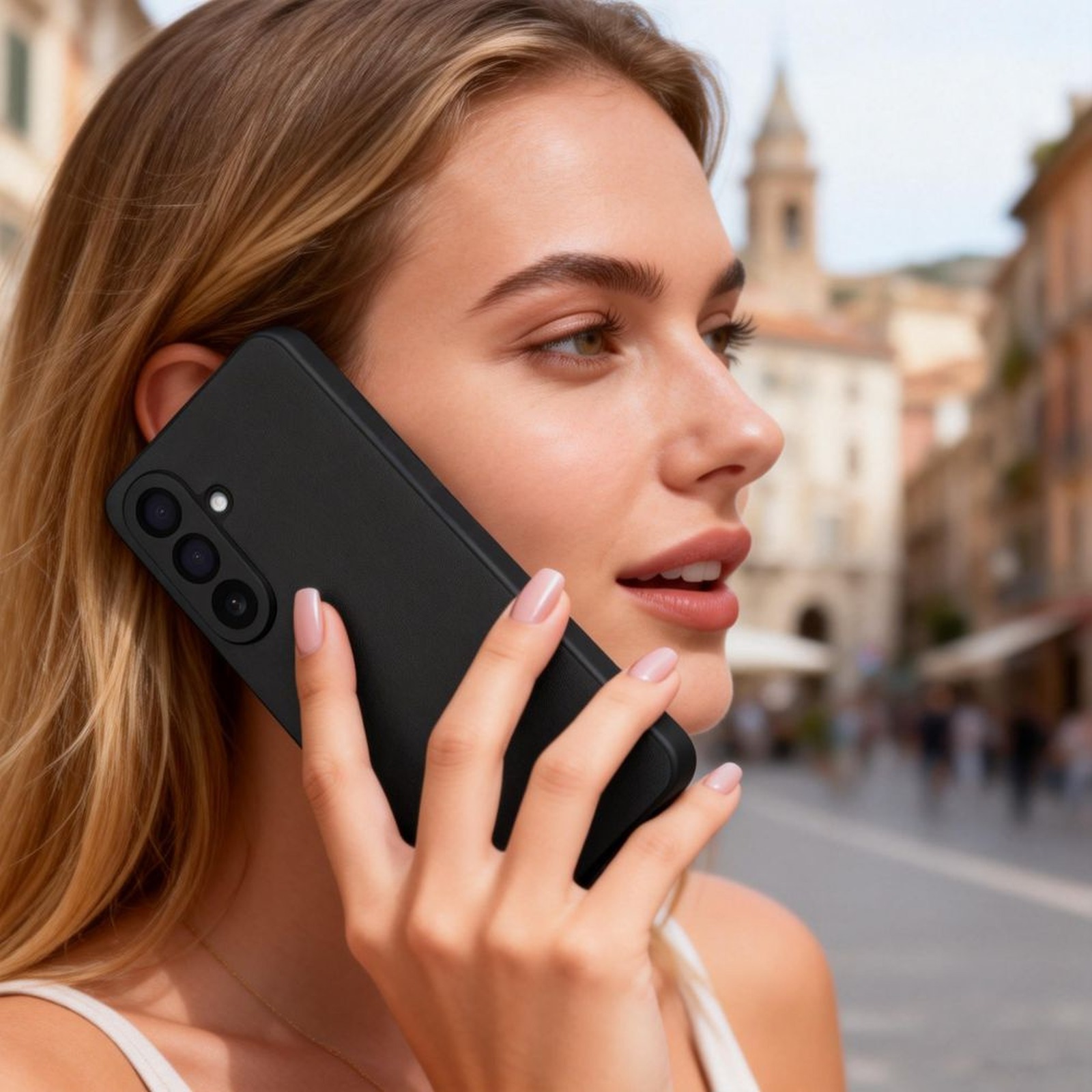 "samsung Galaxy S26" Dėklas Su "smart Wallet" Užrašų Kišenė - Juodas