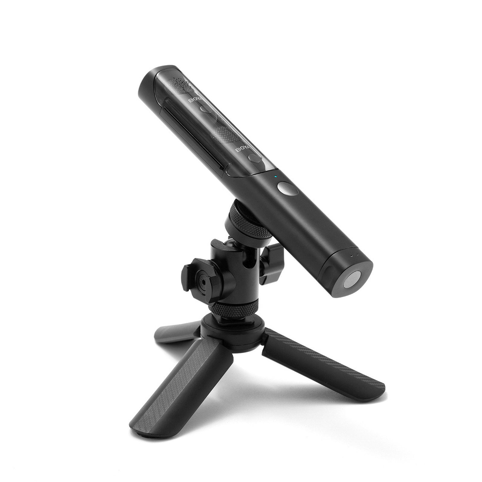 "4-in-1" 2,4 Ghz 2,4 Ghz Usb-c Belaidžio Mikrofono Rinkinys Magic-02 - Juodas