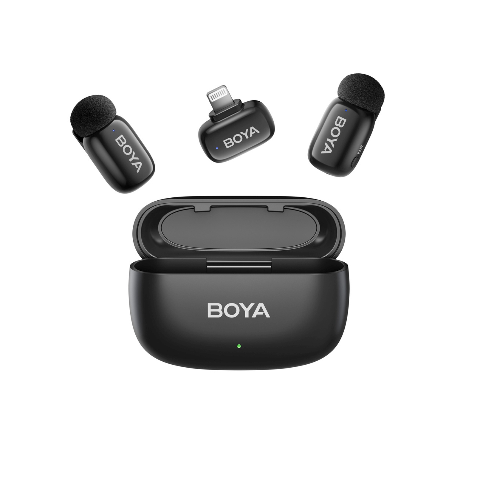 Belaidžio Mikrofono Rinkinys Su Dėklu Mini 2-01 2,4 Ghz Usb-c