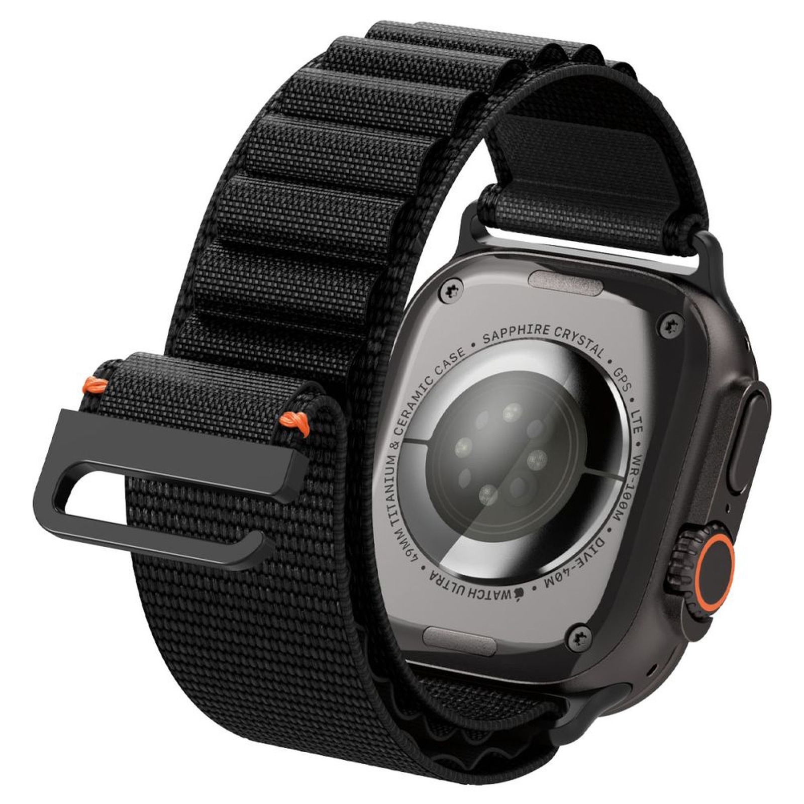 Dirželis "apple Watch" 44 / 45 / 46 / 49 Mm - Juodas