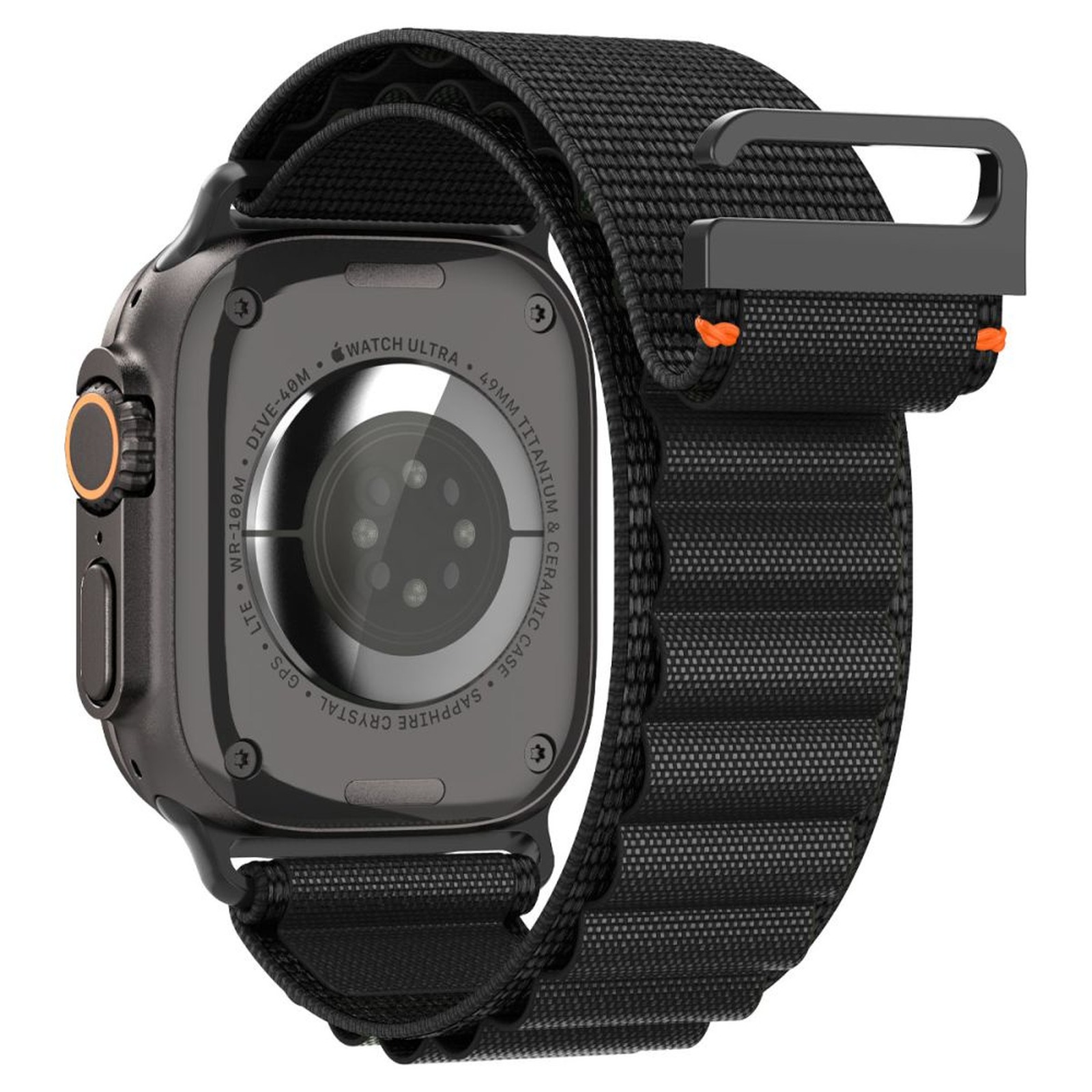 Dirželis "apple Watch" 44 / 45 / 46 / 49 Mm - Juodas