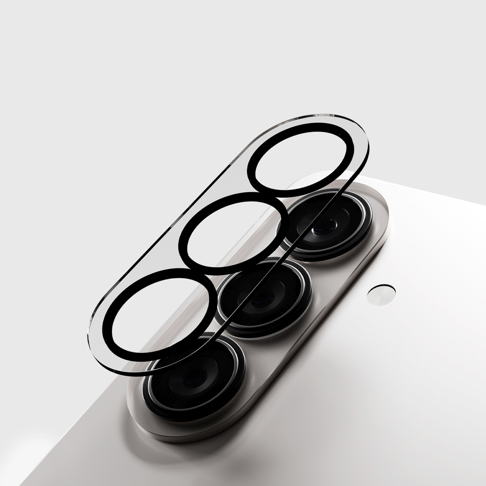 Apsauginis Stiklas Galinei Kamerai, Skirtas "samsung Galaxy S26/s26 Plus", Su Juodu Rėmeliu