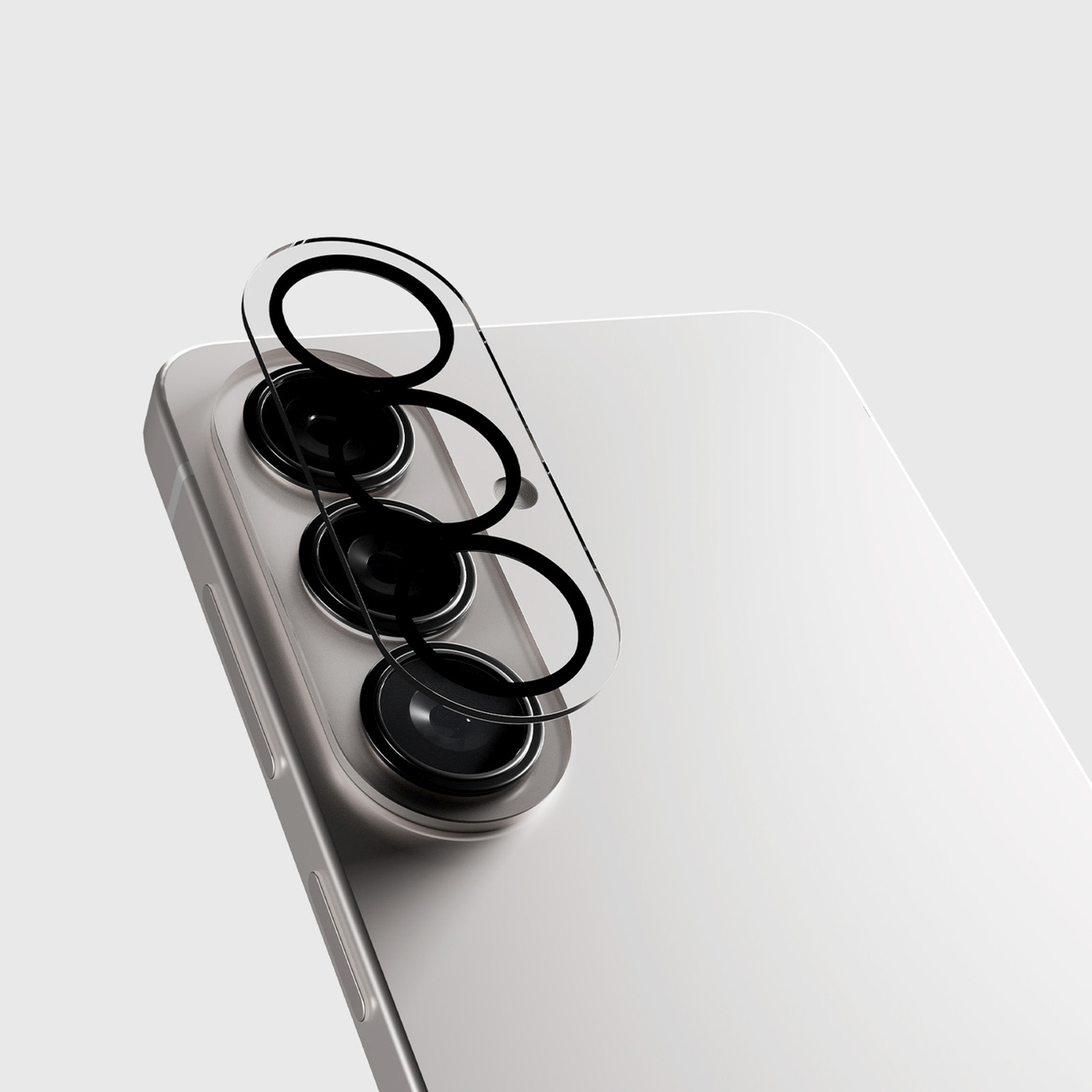 Apsauginis Stiklas Galinei Kamerai, Skirtas "samsung Galaxy S26/s26 Plus", Su Juodu Rėmeliu