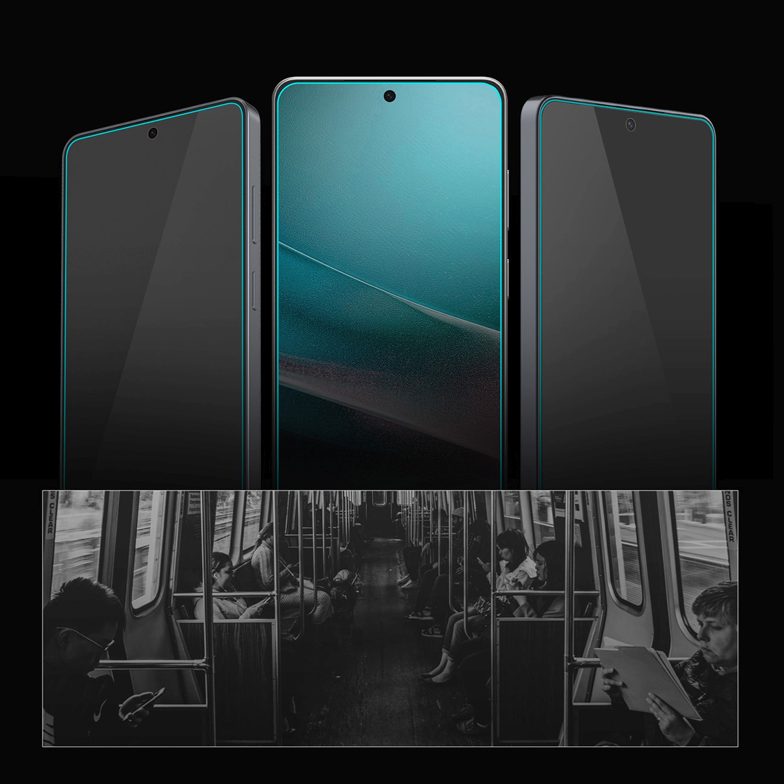 Privatumo Stiklas "samsung Galaxy S26 Glas.tr Ez Fit Pro Hd" - 2 Vnt.