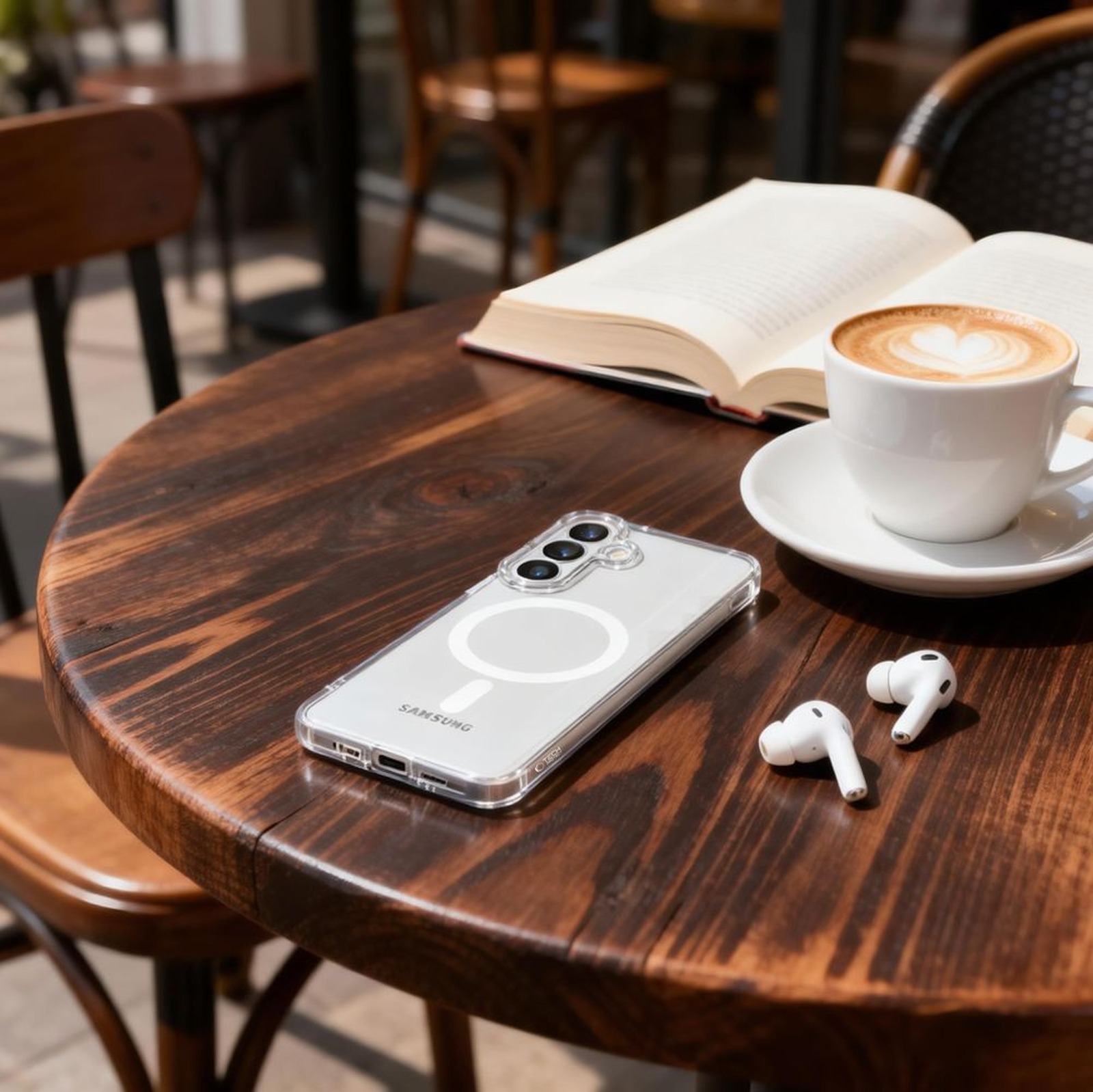 "samsung Galaxy S26+ Flexair Magsafe" Dangtelio įvorė - Skaidri