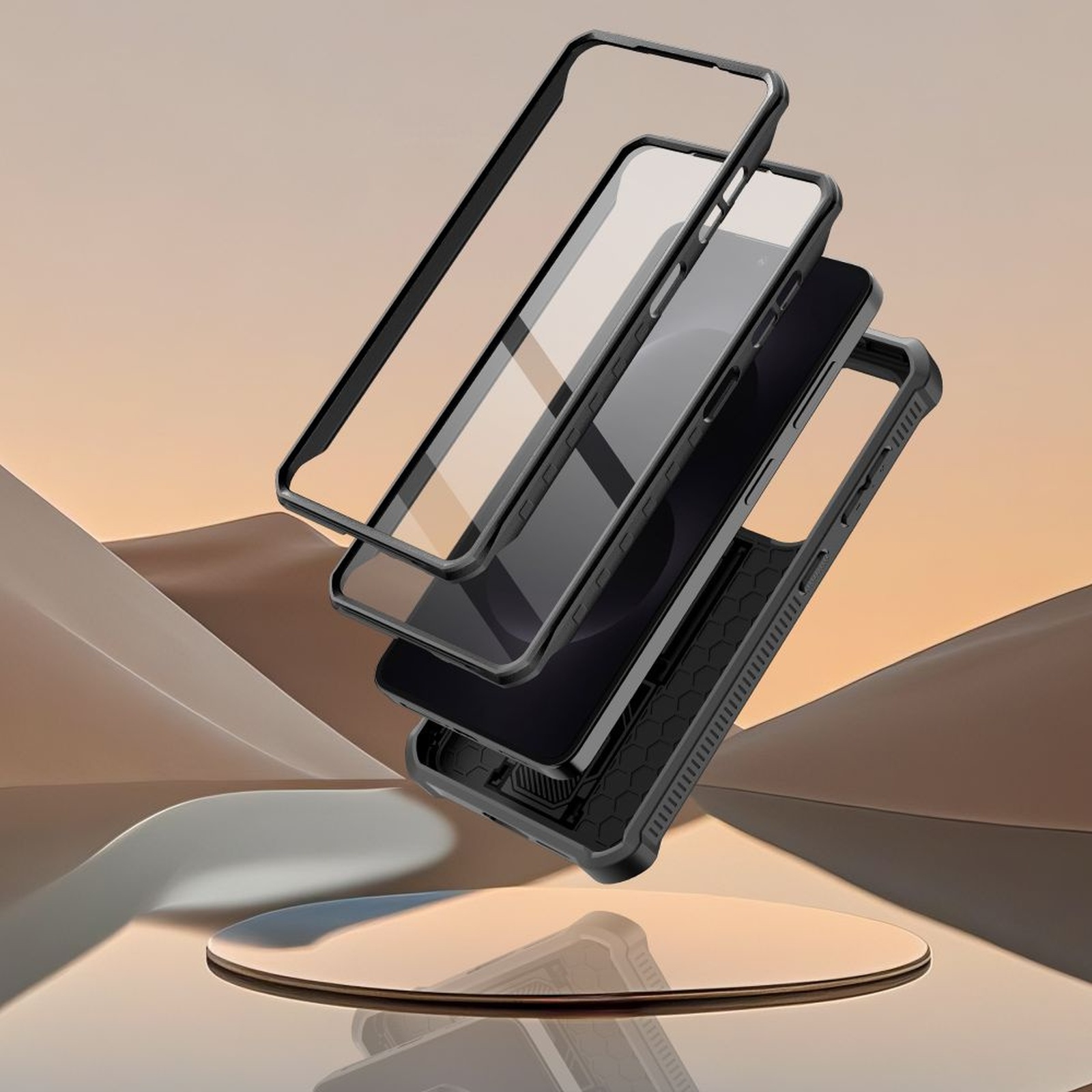 "samsung Galaxy S26 Kevlar Cam+" Dangtelio įvorė - Juoda