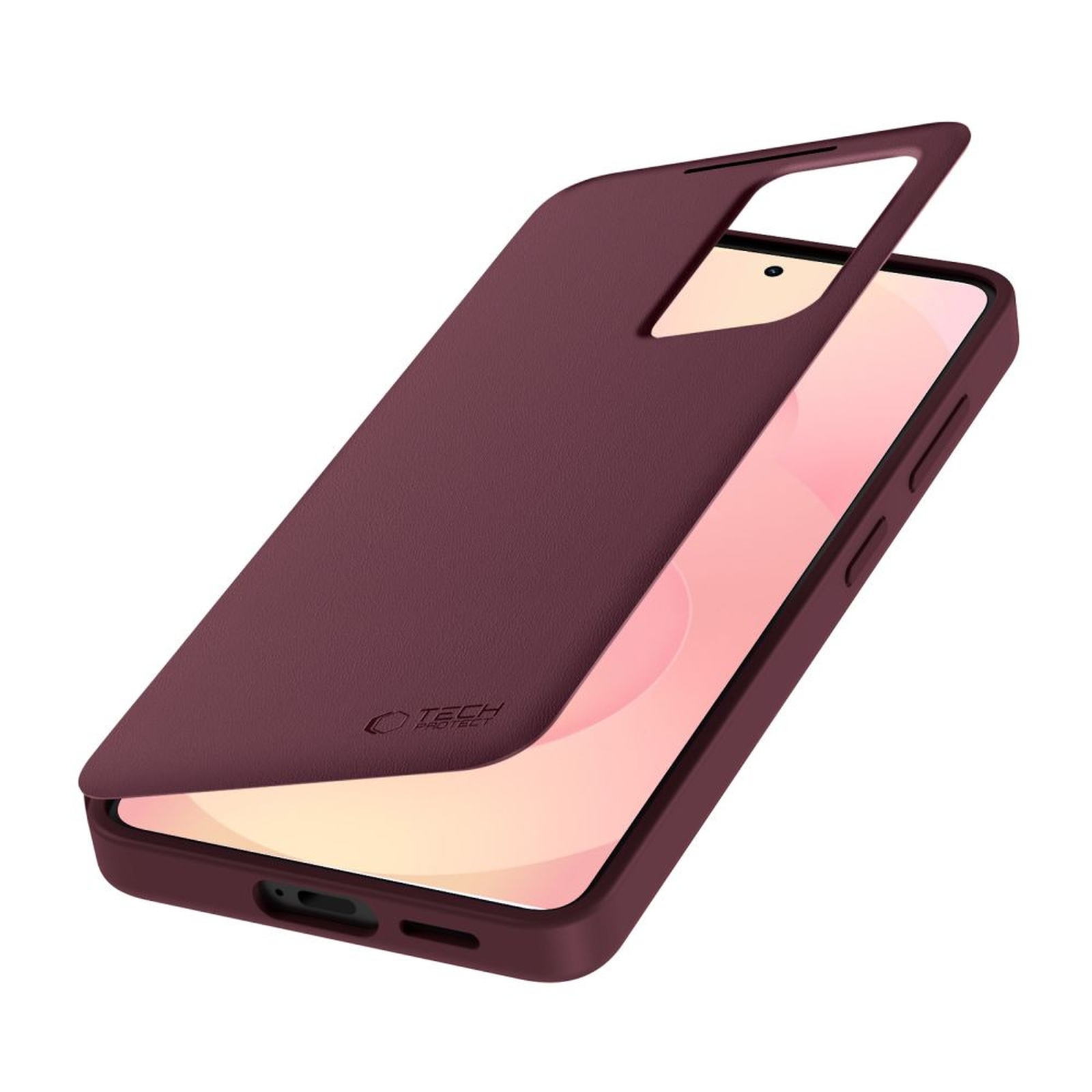"samsung Galaxy S26 Smart Wallet" Dėklas - Bordo Spalvos