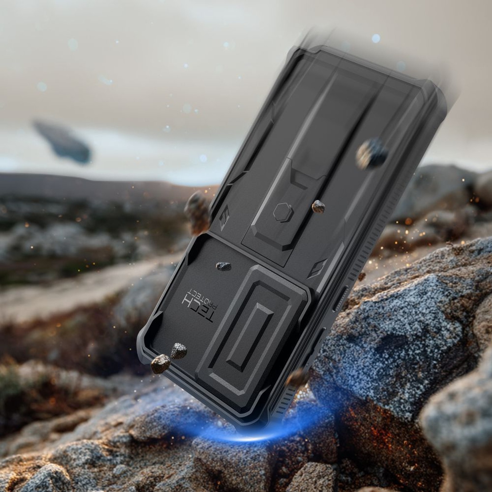Dėklas "samsung Galaxy S26 Ultra Kevlar Cam+" - Juodas