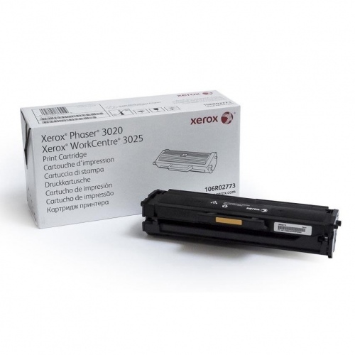 Xerox Phaser 3020/WorkCentre 3025 (106R02773) Lazerinė kasetė, Juoda