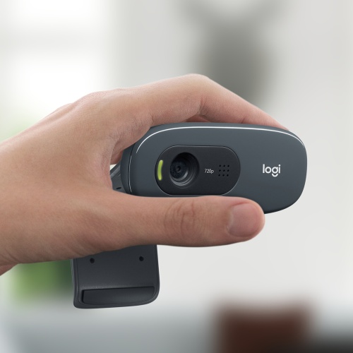Logitech C270 HD Internetinė kamera, Dark Grey