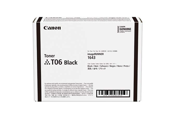 Canon T06 (3526C002) Lazerinė kasetė, Juoda (SPEC)