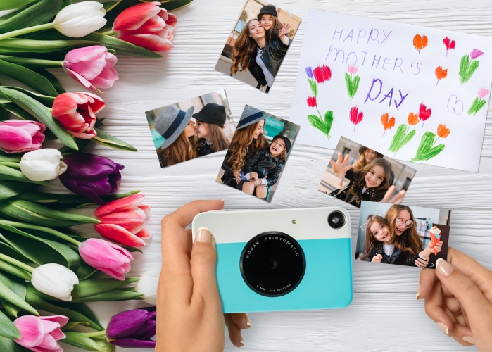 Kodak PRINTOMATIC Momentinis fotoaparatas, 2x3'', Mėlyna