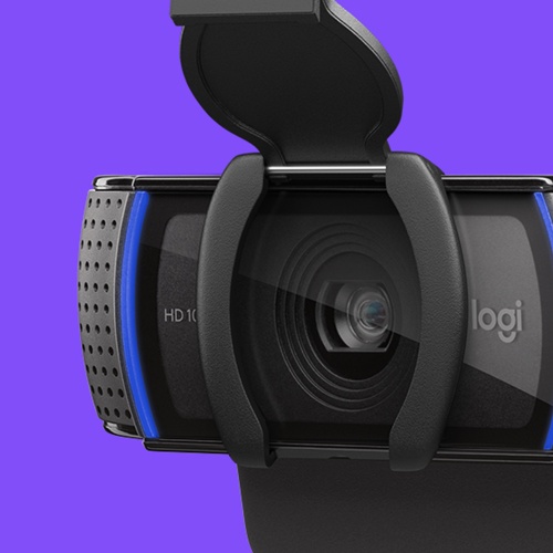 Logitech C920s PRO HD Internetinė kamera FHD 1920x1080, USB-A, Juoda