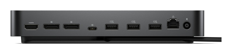 Dell Pro Dock WD25Z Jungčių stotelė, Juoda