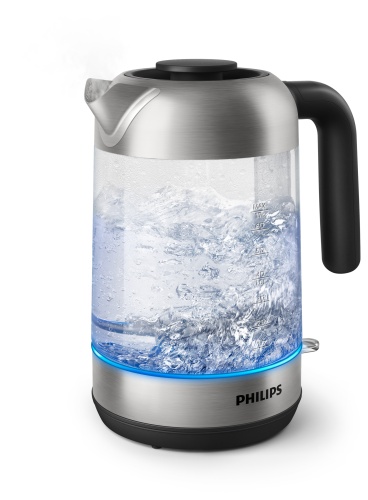 Philips 5000 Series HD9339/80 Elektrinis virdulys, 1.7 L, 2200 W, Sidabrinė/Juoda