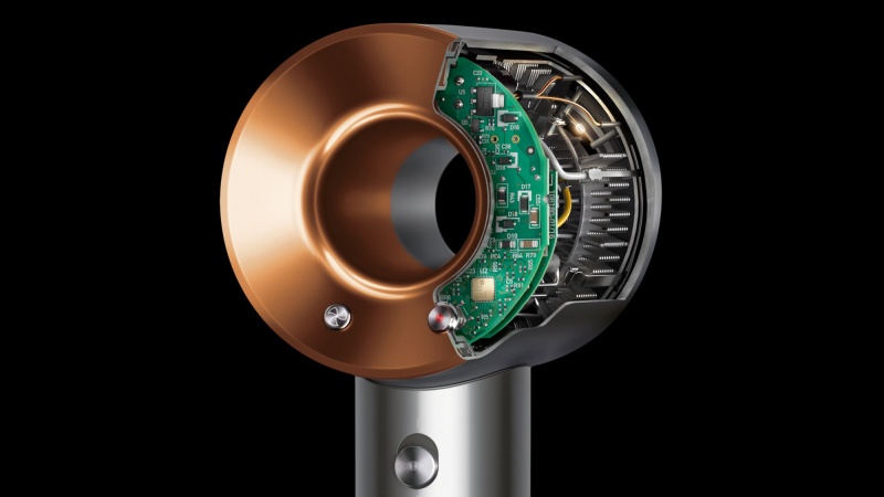 Dyson HD07 Supersonic Plaukų džiovintuvas, Nickel/Copper