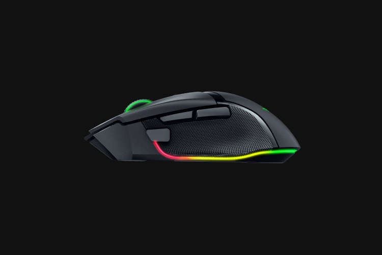 Razer Basilisk V3 Pro Belaidė žaidimų pelė RF Wireless+Bluetooth+USB-C, 30000 DPI, Juoda