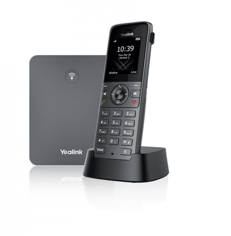 Telefonas + Stoties Komplektas W73p (w73h+w70b + Maitinimo šaltinis)