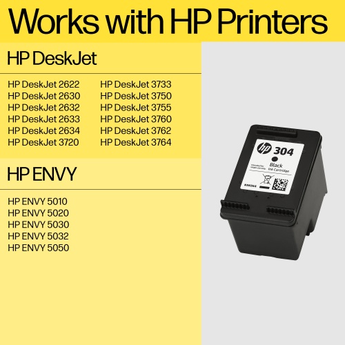 HP 304 Tri-color (N9K05AE) Rašalinė kasetė, CMY