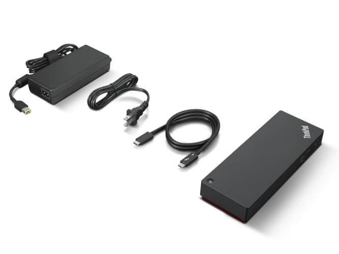 Lenovo ThinkPad Universal Thunderbolt 4 Dock 135W (40B00135EU) Jungčių stotelė, Laidinė, Juoda
