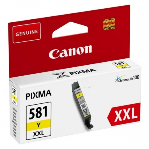 Canon CLI-581XXL Y (1997C001) Rašalinė kasetė, Geltona