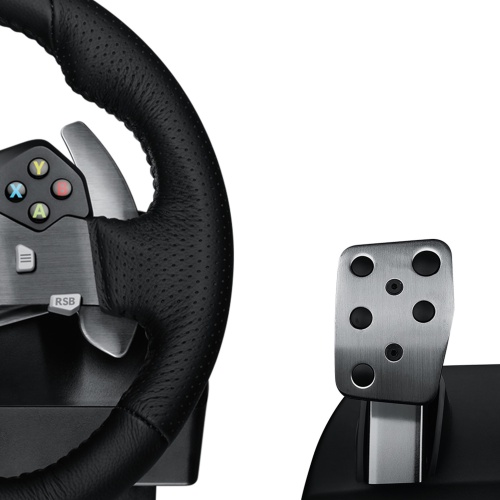 Logitech G920 Driving Force Žaidimų vairas ir pedalai, skirta Xbox Series X|S /Xbox One/PC, Juoda