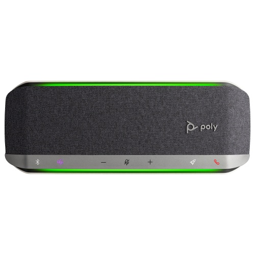 Poly Sync 40 MS Teams Belaidis Konferencinis garsiakalbis, Bluetooth, USB-A/USB-C, Silver