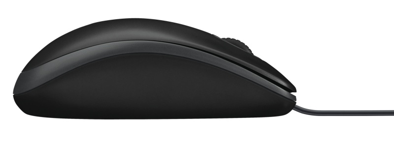 Logitech B100 Laidinė pelė, USB Type-A, Optical, 800 DPI, Juoda