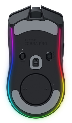 Razer Cobra Pro Belaidė žaidimų pelė RF Wireless + Bluetooth + USB-C, Optical 30000 DPI, Juoda