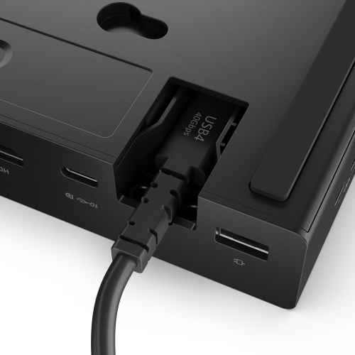 Lenovo ThinkPad USB4 Dock 5000 (40BF0100EU) Jungčių stotelė, Eclipse Black