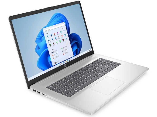 HP 17-cp2025 17.3'' FHD AMD Ryzen 5 7520U 8GB 512GB SSD W11H, Natural Silver