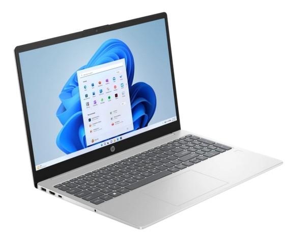 HP 15-fc0038ny Nešiojamas kompiuteris 15.6'' FHD Ryzen 5 7520U 16GB 512GB SSD W11H, Natural Silver