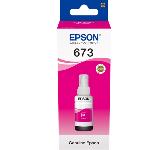 Epson T6733 (C13T67334A) Rašalo papildymo buteliukas, Purpurinė