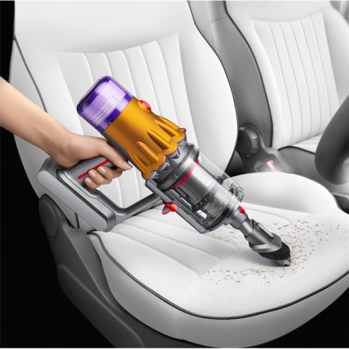 Dyson V12 Detect Slim Absolute (2023) Belaidis dulkių siurblys, Nickel/Yellow