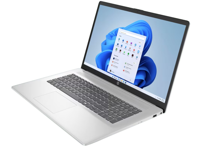 HP 17-cp2025 17.3'' FHD AMD Ryzen 5 7520U 8GB 512GB SSD W11H, Natural Silver