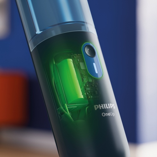 Philips OneUp 3000 Series XV3101/01 Elektrinė šluota, Mėlyna
