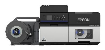 Epson ColorWorks C8000e (BK) Pramoninis etikečių spausdintuvas rašalinis Colour 300 mm/sec USB LAN