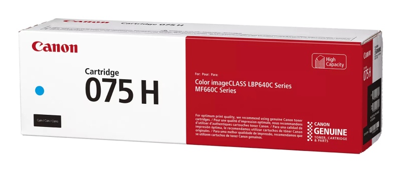 Canon CRG 075H C (6368C002) Lazerinė kasetė, Žydra
