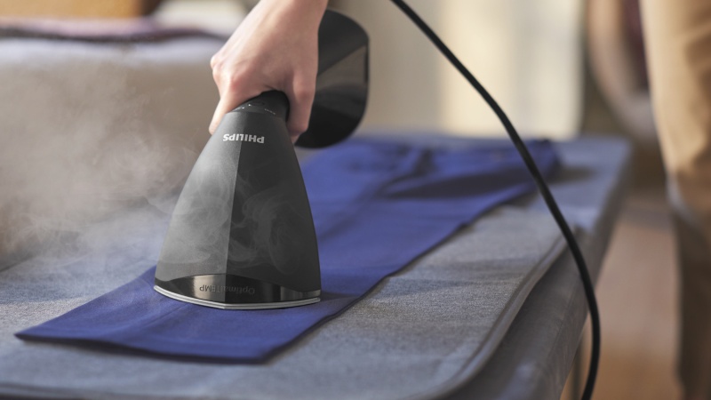Philips 8000 Series GC800/80 Drabužių garintuvas 0.23 L 1600 W Juoda/Sidabrinė