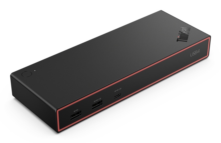 Lenovo ThinkPad USB4 Dock 5000 (40BF0100EU) Jungčių stotelė, Eclipse Black