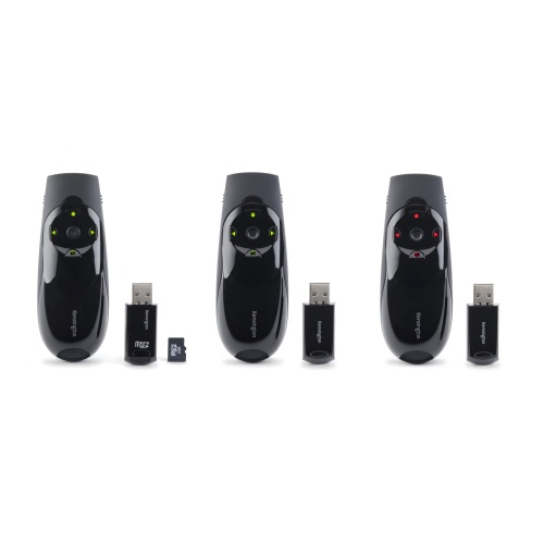 Kensington Presenter Expert K72426EU Nuotolinio valdymo pultas su žaliu lazeriu