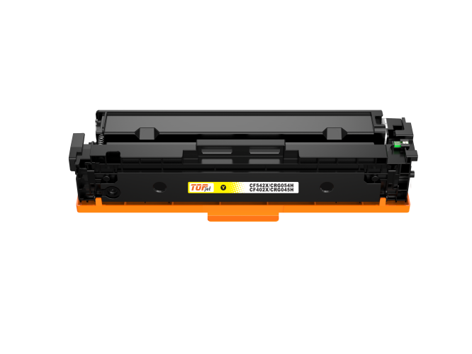 Neoriginali TopJet HP/Canon CF542X/CF402X/CRG054H/045H Y Universali Lazerinė kasetė, Geltona